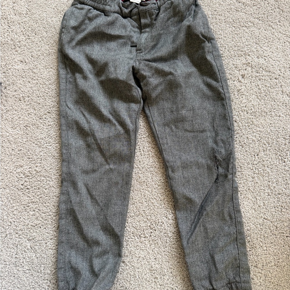 Gucci Men's Gray Knit Jogger Pants